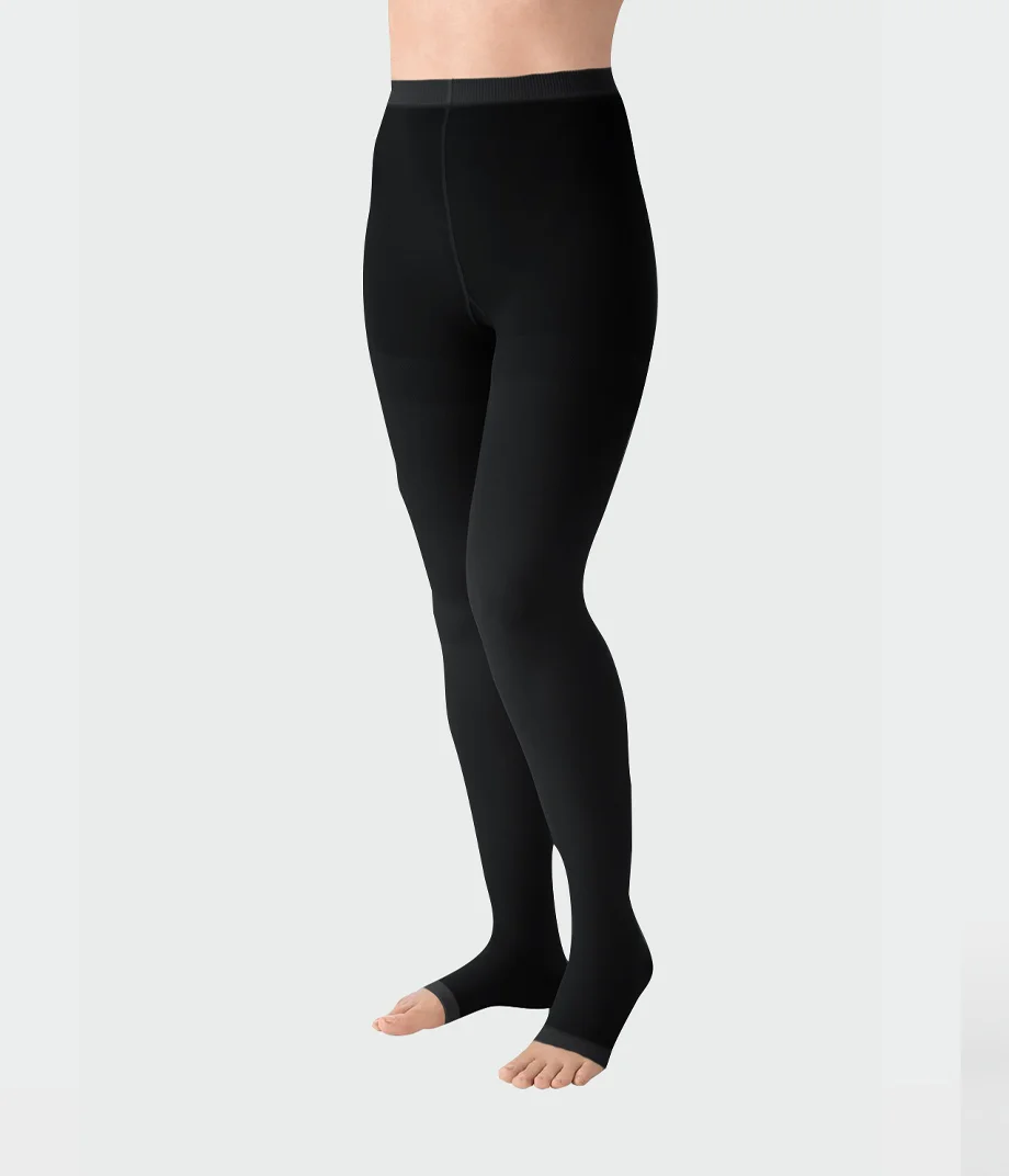 Juzo Dynamic Open Crotch Pantyhose  | Compression Class 2 | Open Toe 4