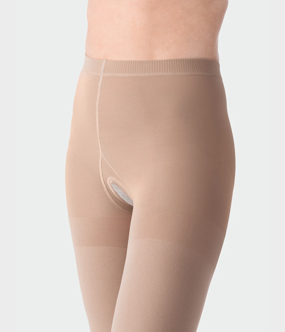 Juzo Dynamic Open Crotch Pantyhose  | Compression Class 2 | Open Toe 5