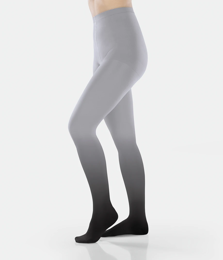 Juzo Inspiration Compression Stocking AT | Semi Transparent Sheer Pantyhose | CCL 1 - Open Toe 2