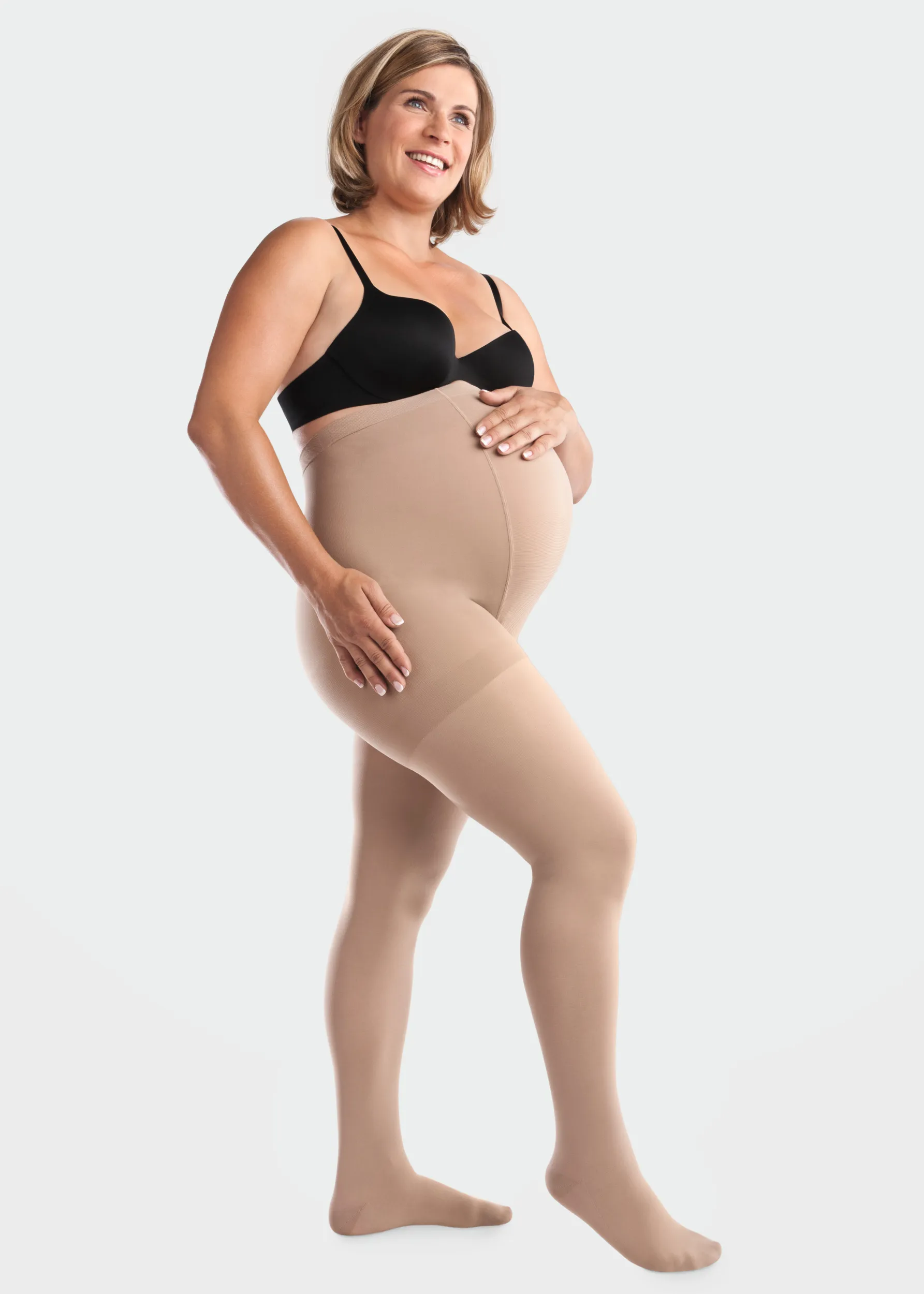 Juzo Inspiration Pregnancy Compression Stockings | Maternity Pantyhose Support 2