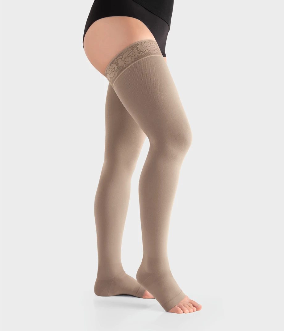 Juzo Move Compression Stockings AG | Thigh-High Support with Easy Donning | Closed Toe 8