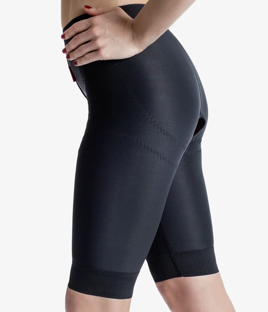 Post Surgery Compression Short for Women | Open Crotch 8