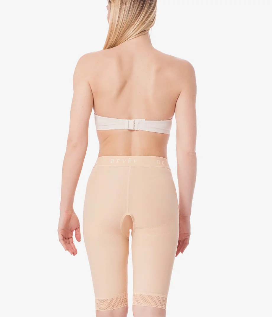Post Surgery Compression Short for Women | Open Crotch 12