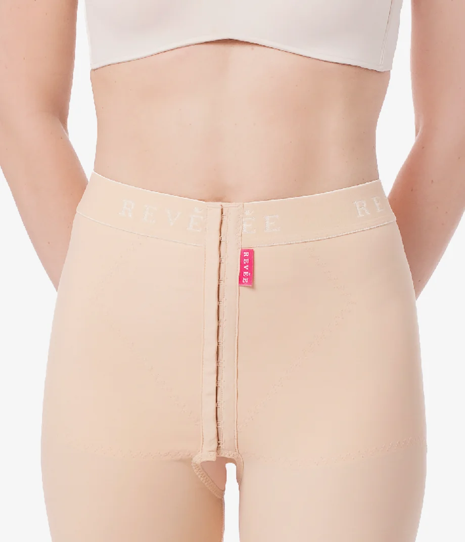 Post Surgery Compression Short for Women | Open Crotch 13