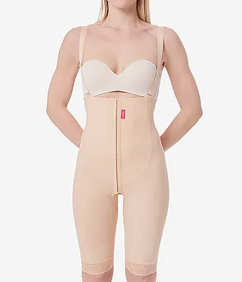 Unisex post liposuction compression garment