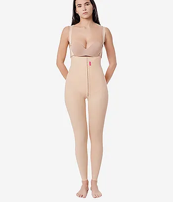 Front view image of a female model wearing