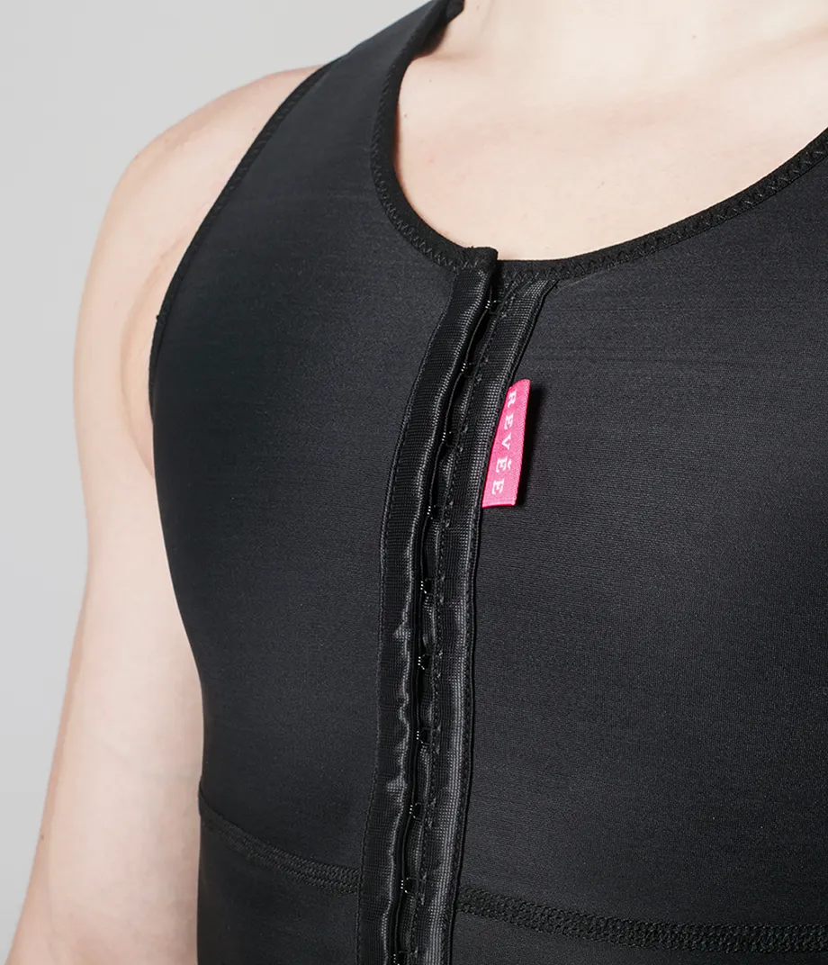 Gynecomastia Chest Binder for Post Surgical Compression Therapy-Vest REV.030 Revee Chest 5