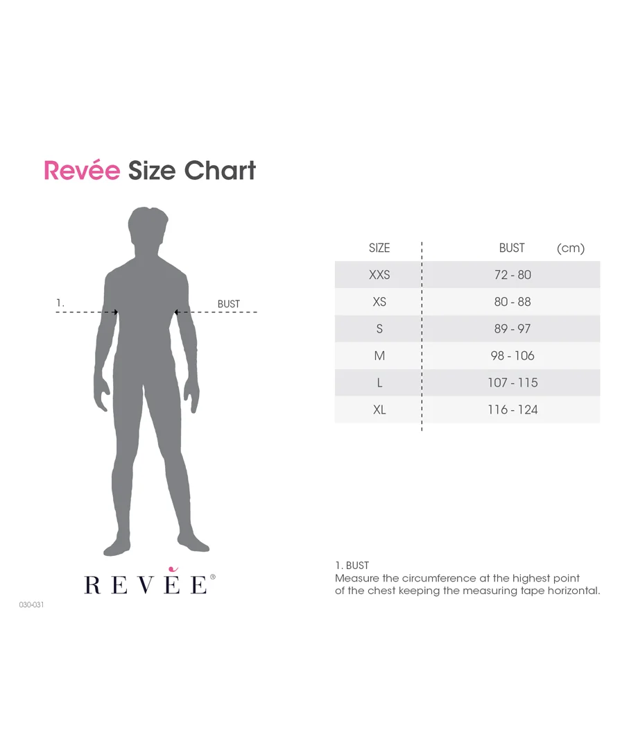 Gynecomastia Chest Binder for Post Surgical Compression Therapy-Vest REV.030 Revee Chest 17
