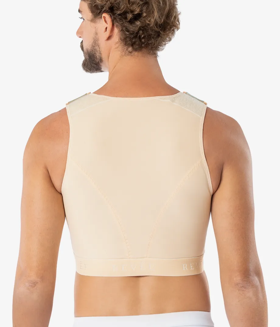Gynecomastia Chest Binder for Post Surgical Compression Therapy-Vest REV.030 Revee Chest 13