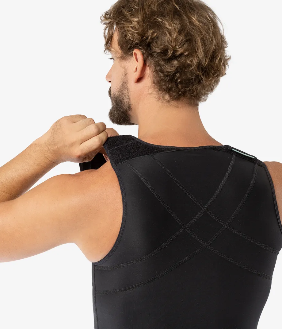 Compression Vest for Gynecomastia & Liposuction for Men 5
