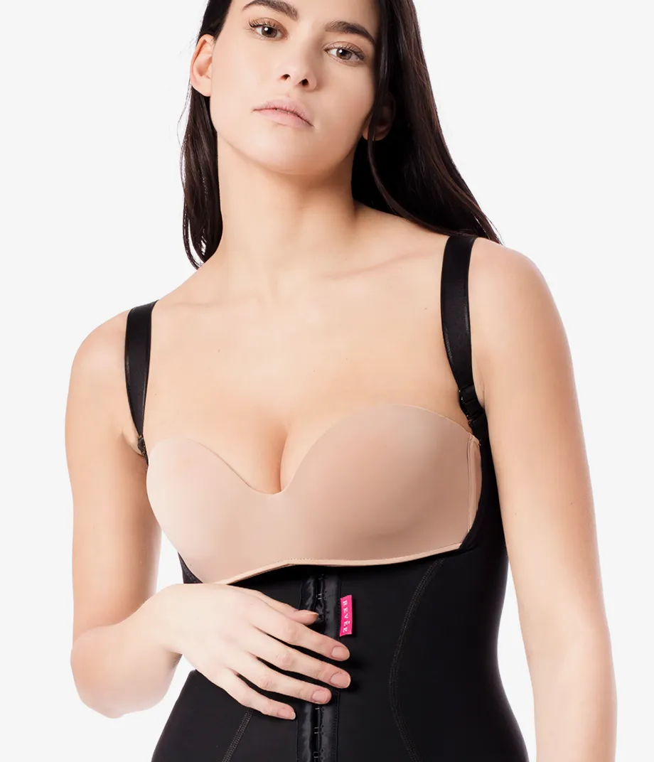 360 Liposuction bodysuit with upper back compression support 6