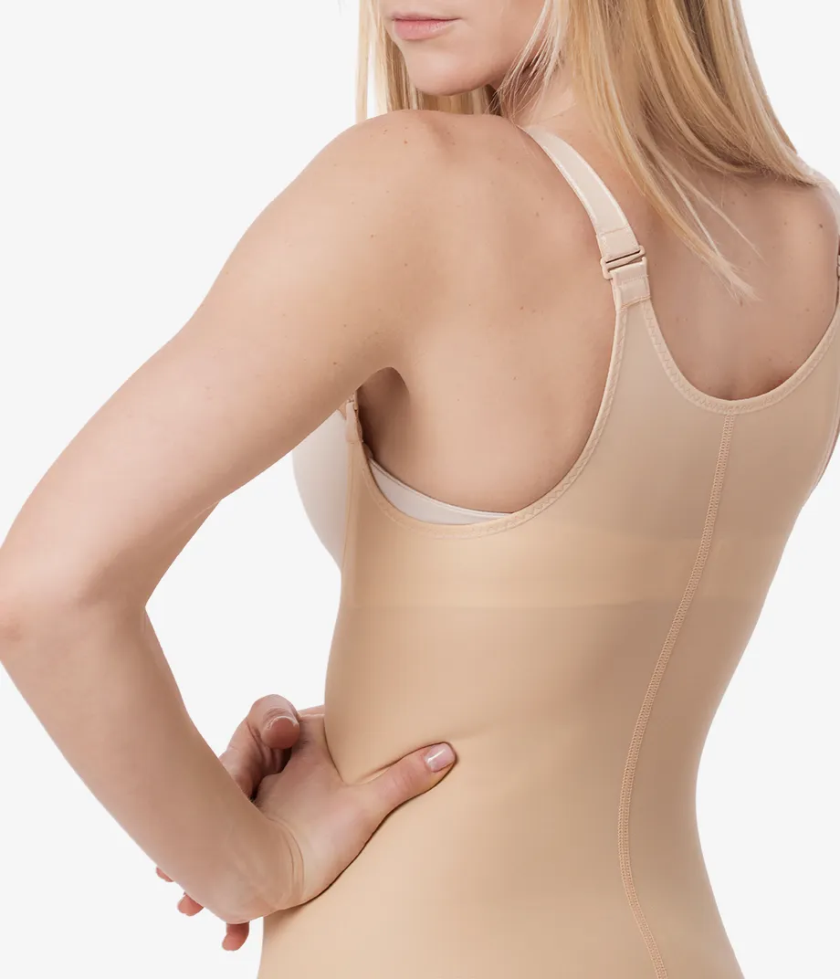 360 Liposuction bodysuit with upper back compression support 11