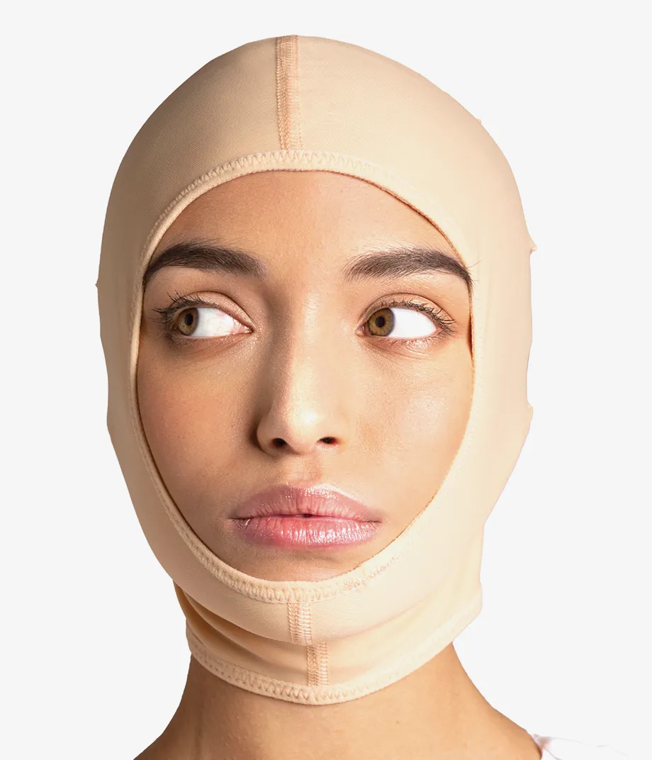 Post-Facelift Compression Face Mask Support 4