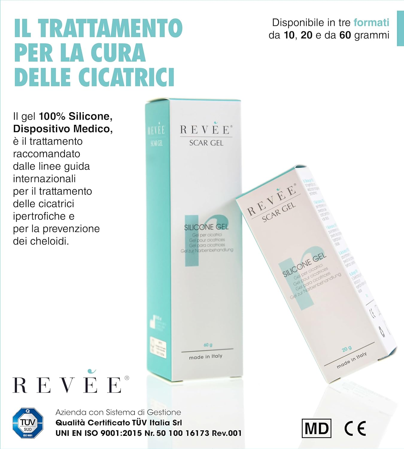 Revee Scar Gel for Surgical Scars | 100% Silicone Scar Healing Gel 3