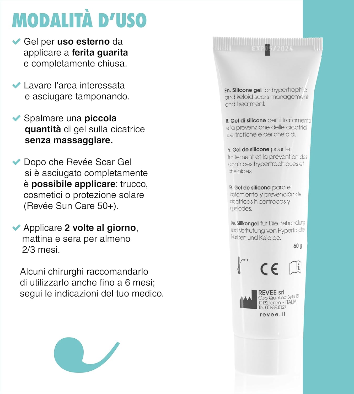 Revee Scar Gel for Surgical Scars | 100% Silicone Scar Healing Gel 5